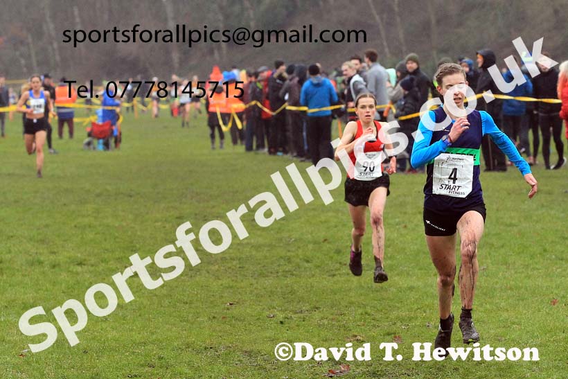 Senior Womens 2023 Northern Cross Country Champs., Witton Park, Blackburn. Photo: David T. Hewitson/Sports for All Pics